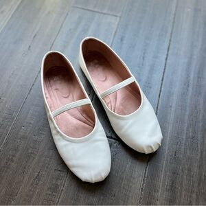 ZARA RUCHED BALLET FLATS size 7 1/2